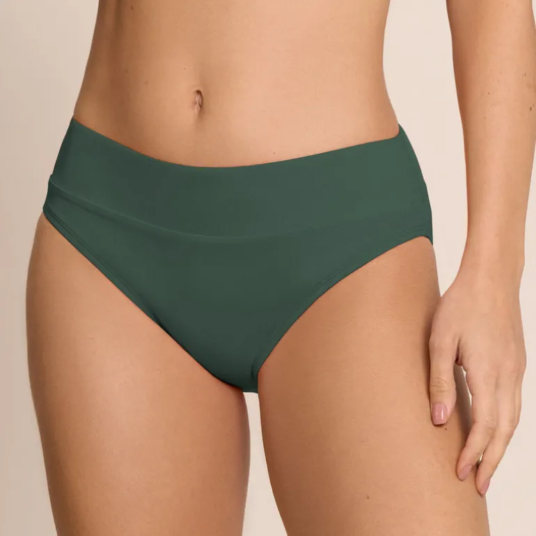 Jantzen AGNES BANDED HIPSTER BOTTOM^ Solid Color Suits|Bottoms