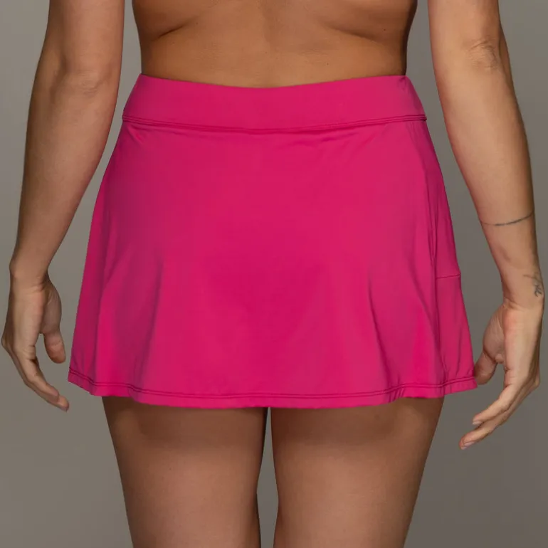 Jantzen AVERY SKORT WITH ZIPPER COVER UP^ Solid Color Suits