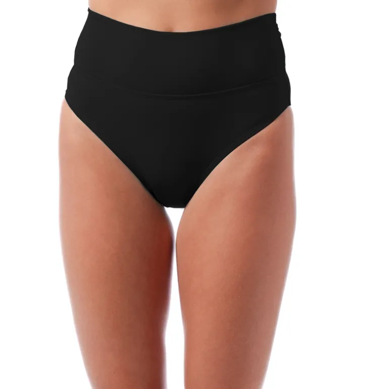 Jantzen BARBARA CONVERTIBLE BOTTOM^ Solid Color Suits|Perfect Black Suits