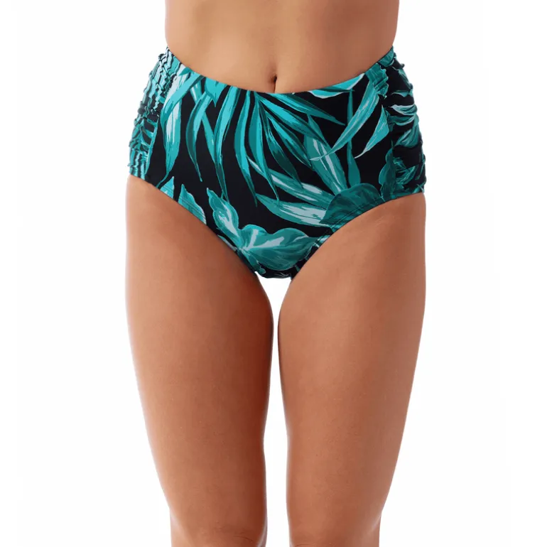 Jantzen BOLD PARADISE SIDE SHIRRED COMFORT CORE BOTTOM^ Perfect Black Suits|Bottoms
