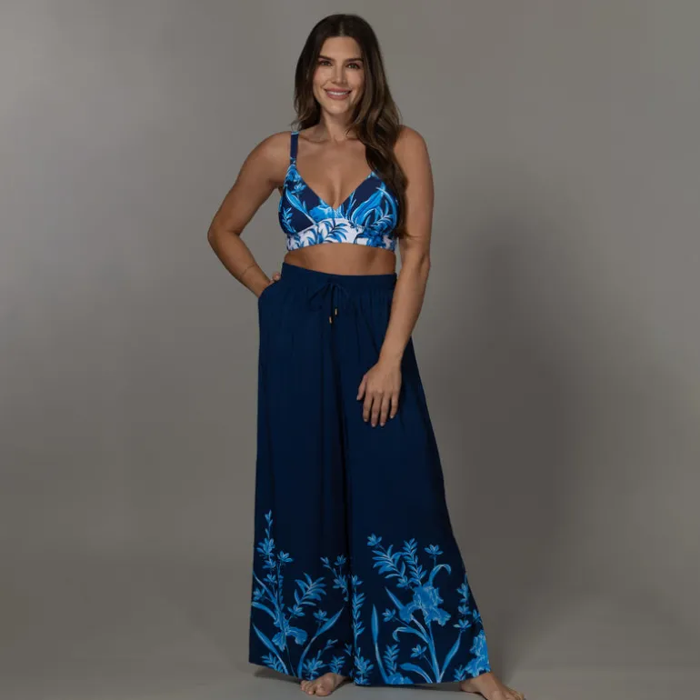 Jantzen BOTANICAL BLOOM JOSEPHINE PULL ON PANT^ Floral Print Suits|Perfect Prints