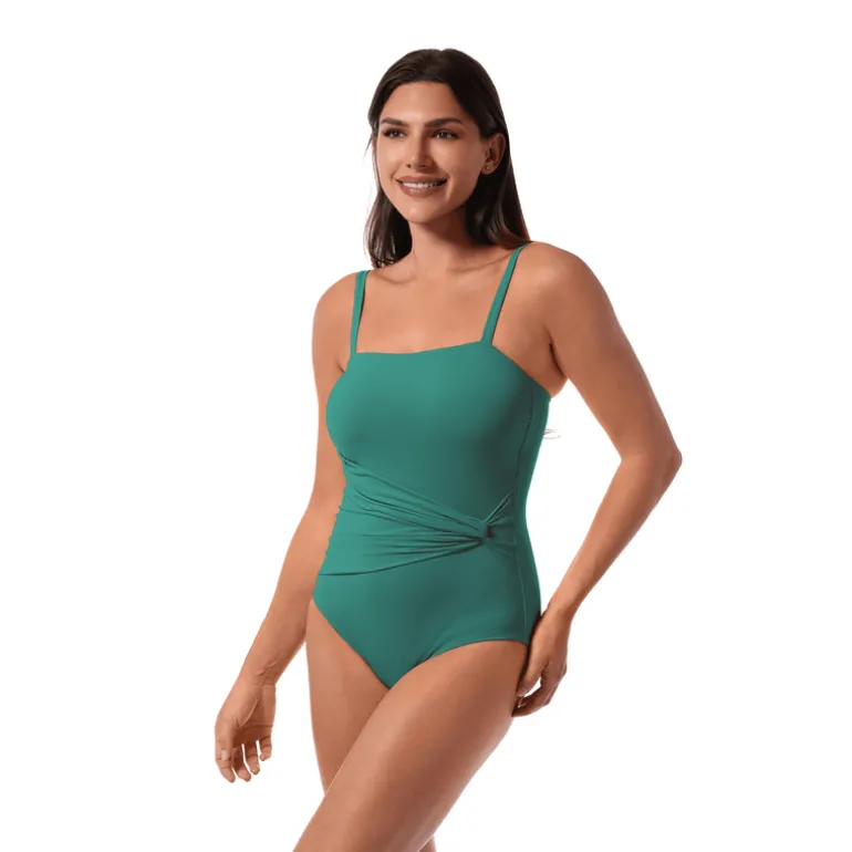 Jantzen DONNA ONE PIECE^ Solid Color Suits|One Pieces