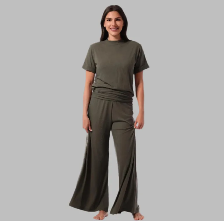 Jantzen EVERLY ROLL BAND PANT^ Loungewear