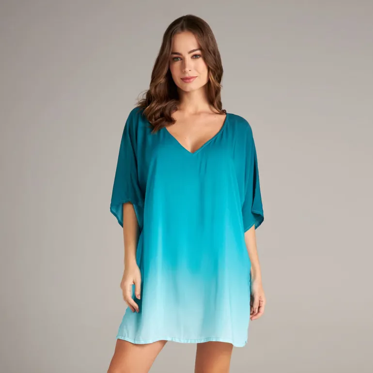 Jantzen FLOWERS OF THE SUN CELIA TUNIC COVER UP^ Beachwear|Solid Color Suits