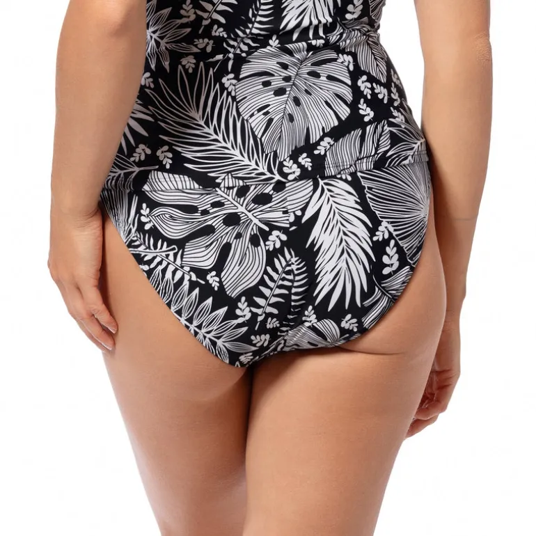Jantzen FOREST BLAST JULIE HIPSTER BOTTOM^ Perfect Prints|Perfect Black Suits