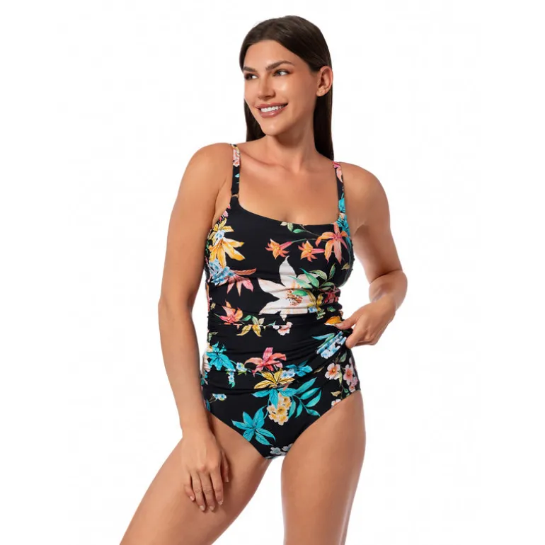 Jantzen GARDEN PARTY COMFORT CORE BOTTOM^ Floral Print Suits|Perfect Prints
