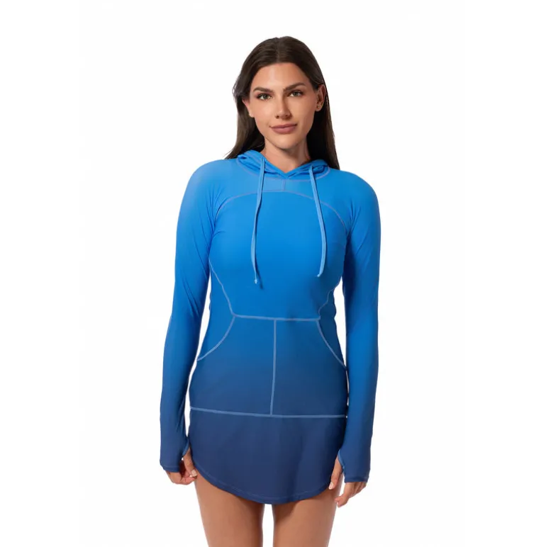 Jantzen INFINITY HOODIE DRESS^ Beachwear|Uv Apparel