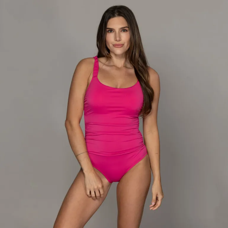 Jantzen JOLIE ONE PIECE^ Solid Color Suits|One Pieces