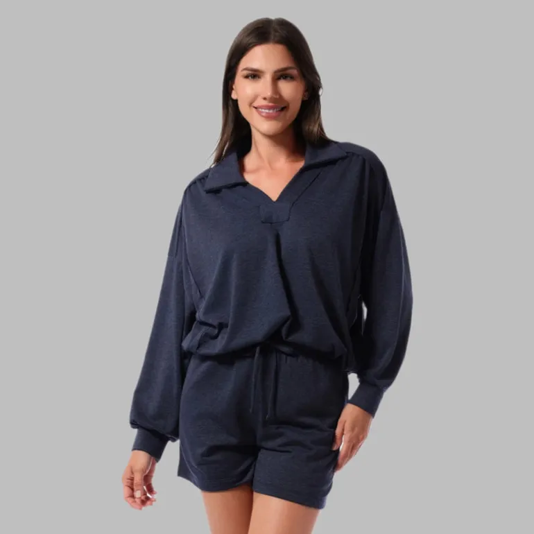 Jantzen LEA LONG SLEEVE PULLOVER TOP^ Loungewear