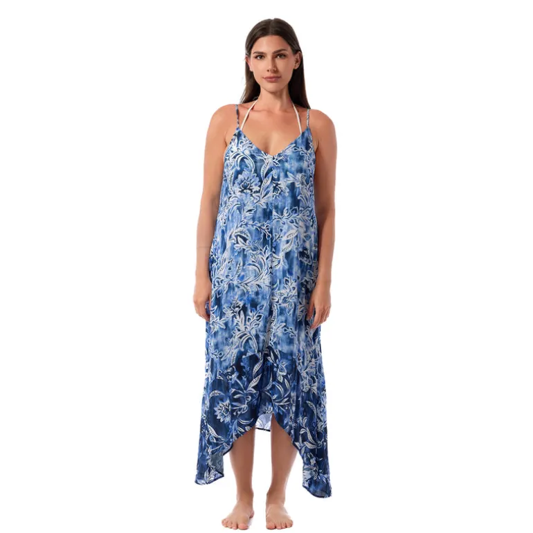 Jantzen OCEAN MOSAIC MAGGIE SCARF DRESS^ Perfect Prints|Beachwear