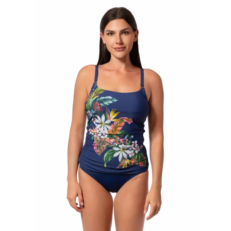 Jantzen PALM DELIGHT EDEN CAMI TANKINI TOP^ Floral Print Suits|Perfect Prints