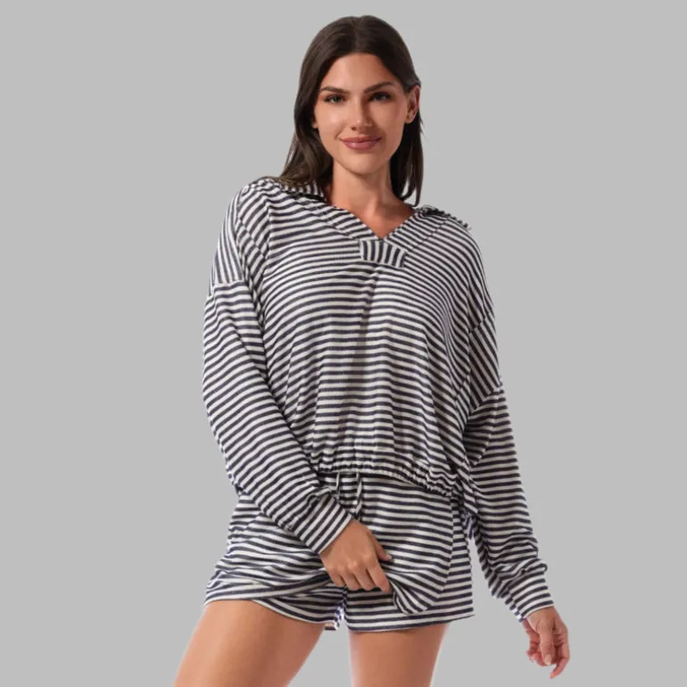 Jantzen SADIE LONG SLEEVE PULLOVER TOP^ Loungewear