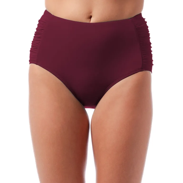 Jantzen SIDE SHIRRED COMFORT CORE BOTTOM^ Solid Color Suits|Bottoms