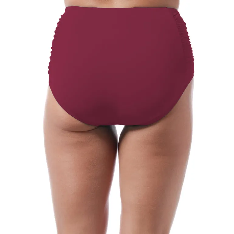 Jantzen SIDE SHIRRED COMFORT CORE BOTTOM^ Solid Color Suits|Bottoms